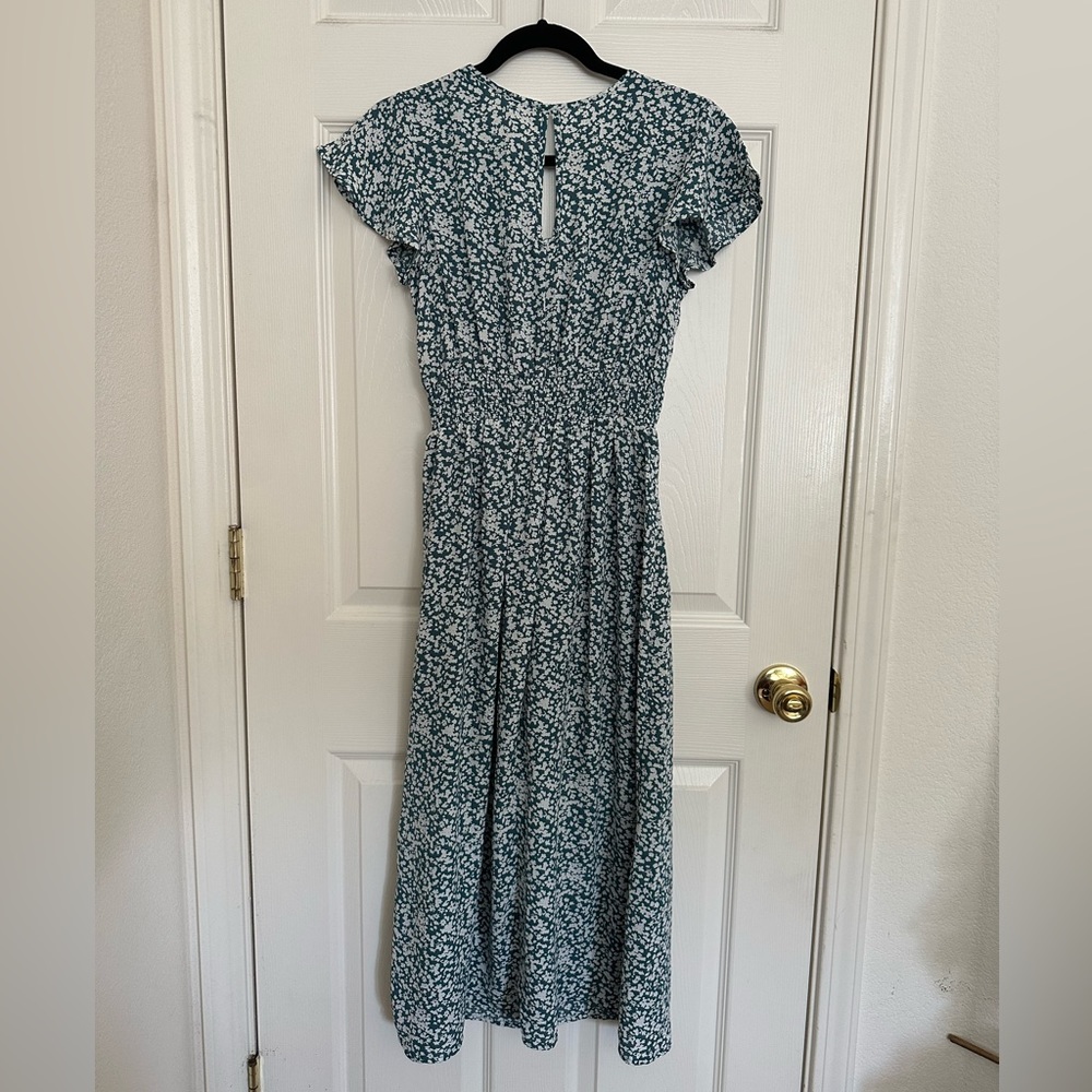 Sienna Sky Floral Faux Wrap Maxi Dress - Picture 5 of 6